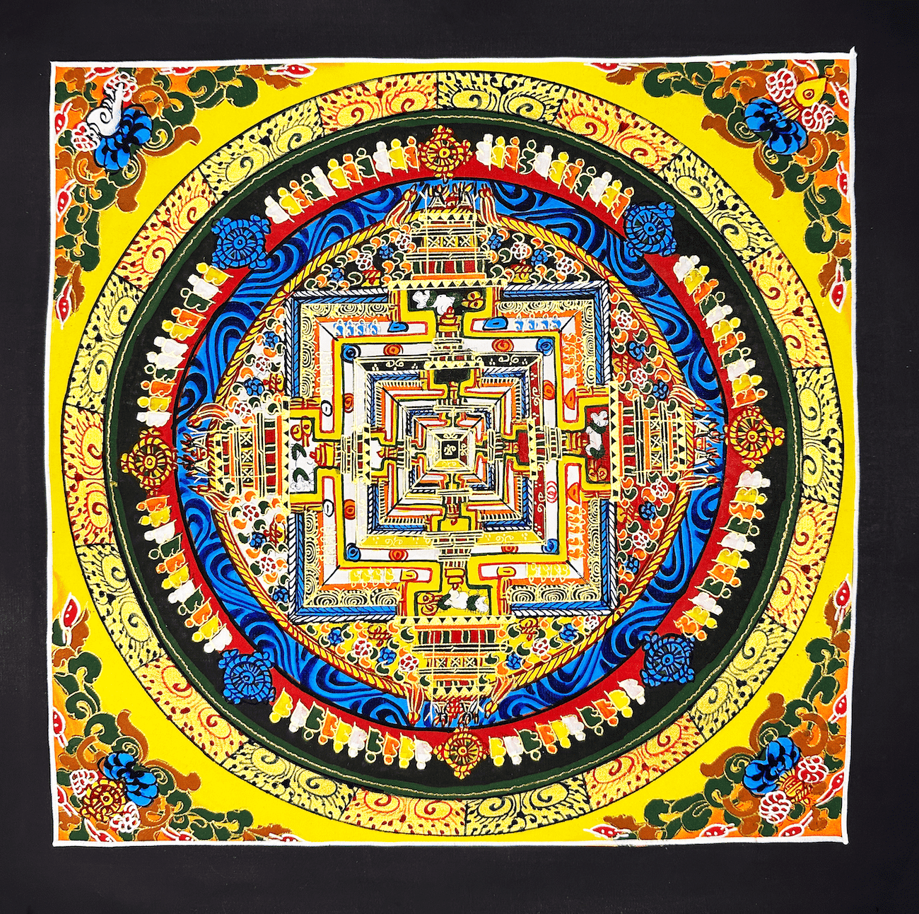 Kalchakra Mandala Thangka