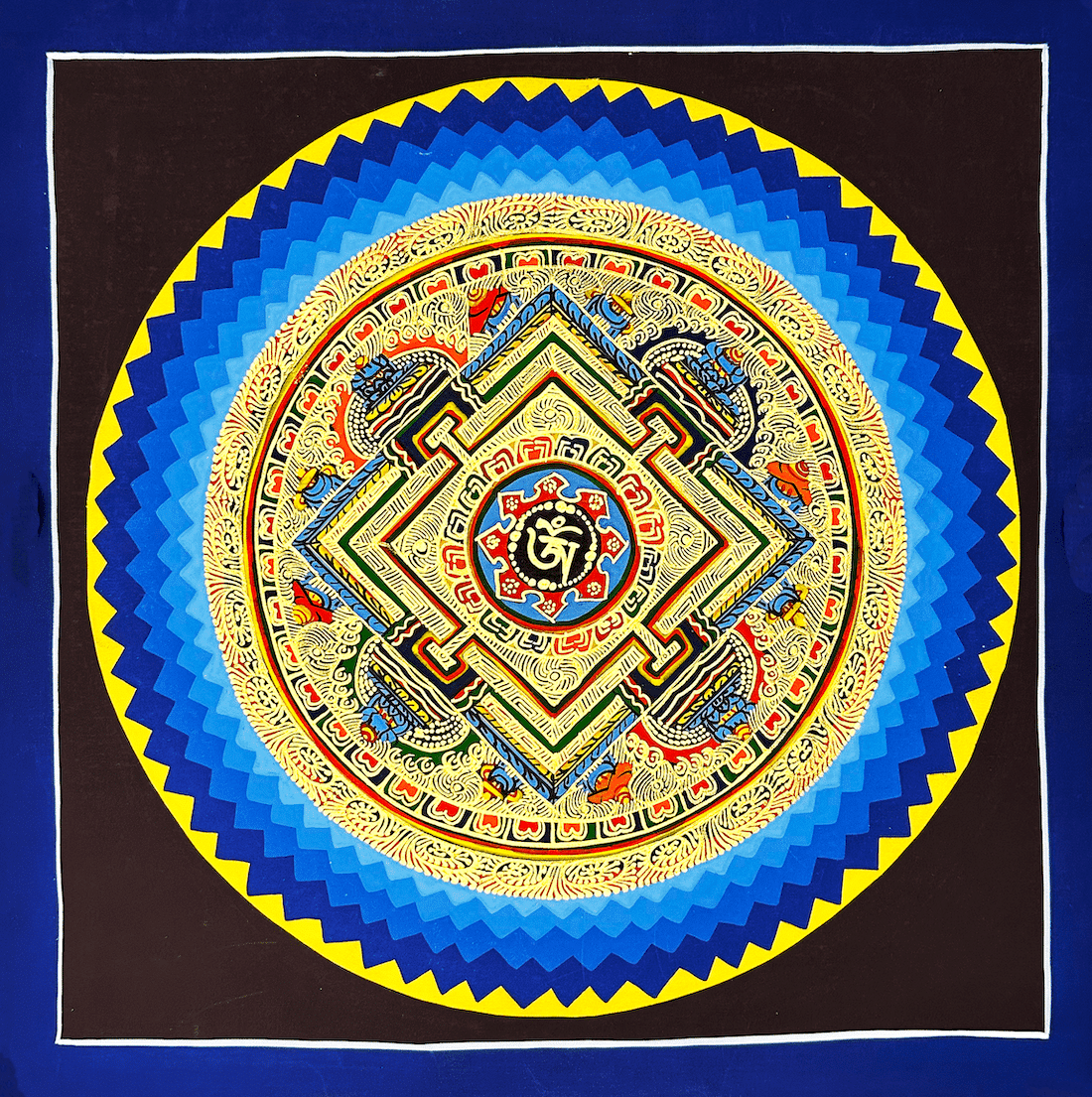Om Mandala Thangka