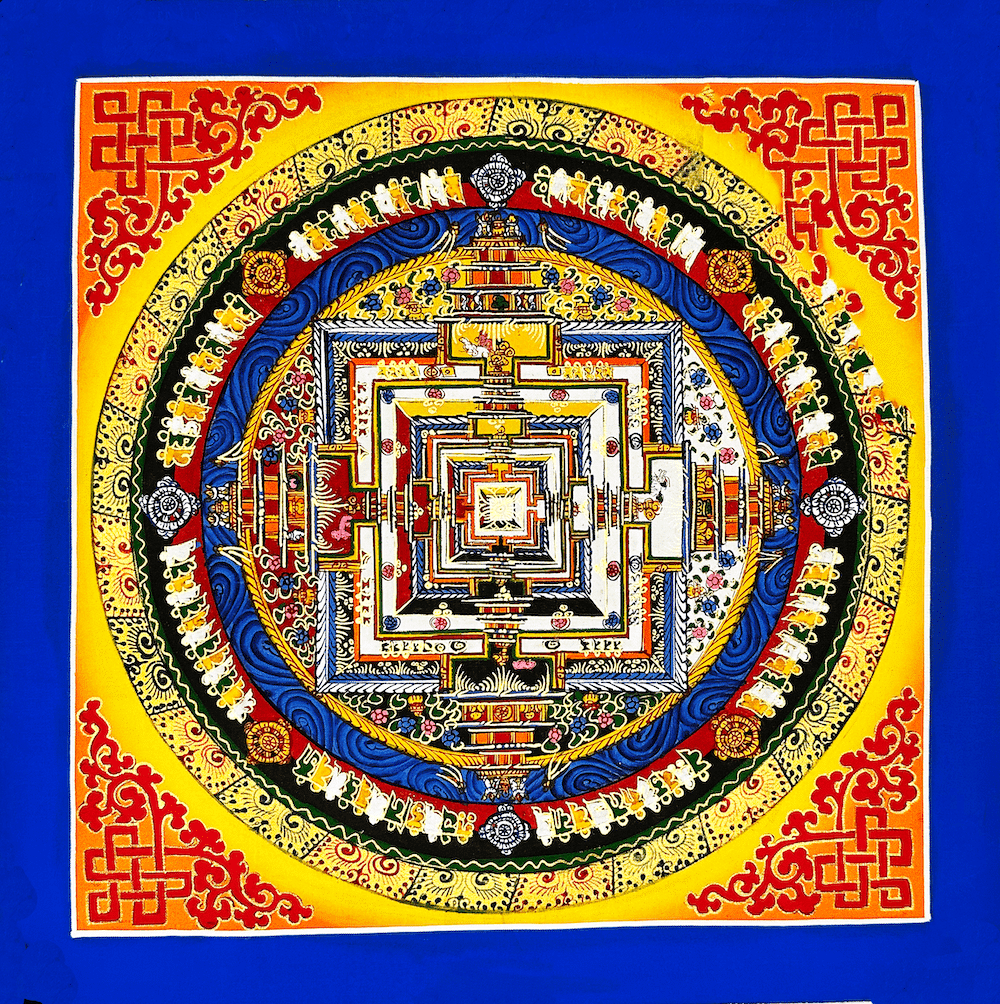 Kalchakra Mandala Thangka