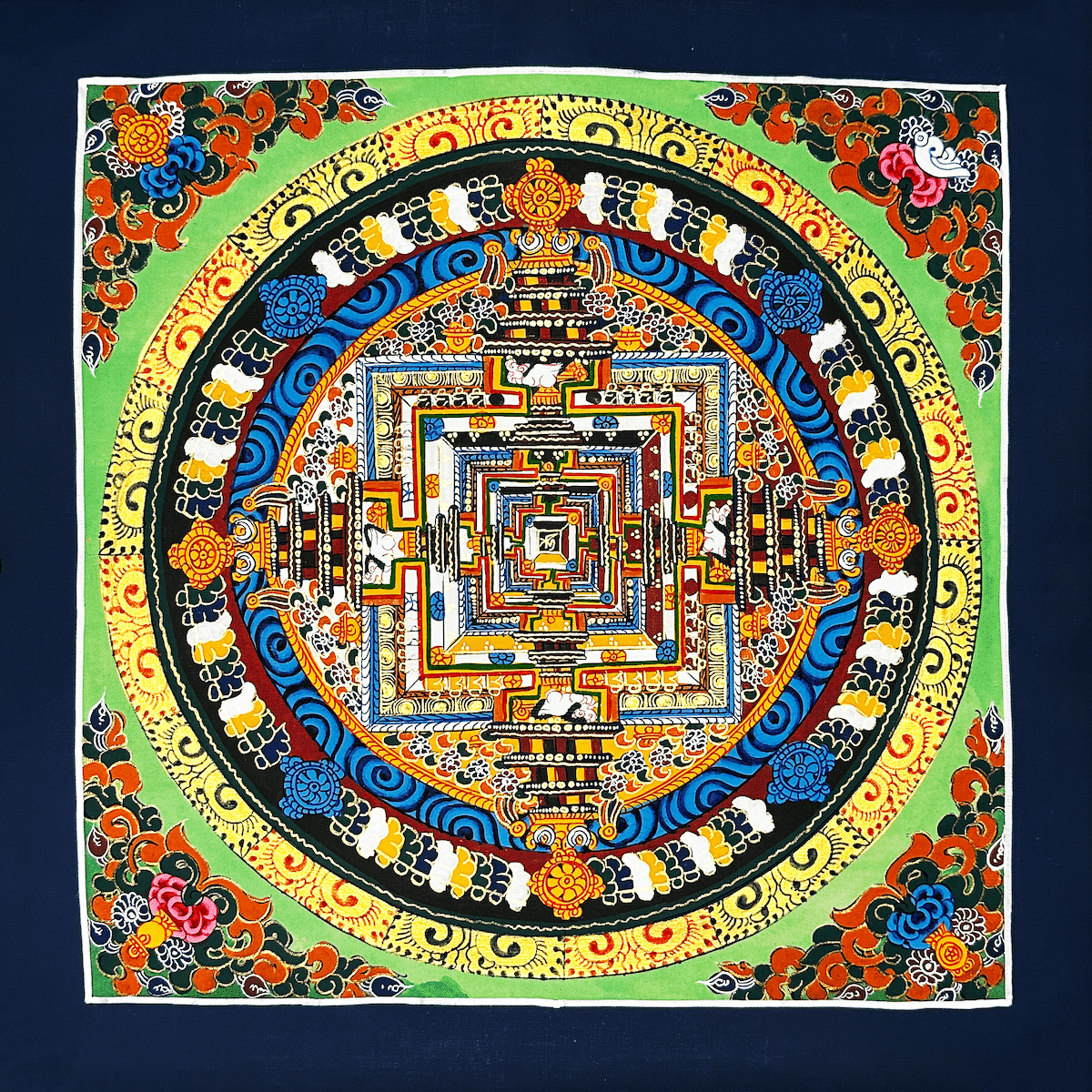 Kalchakra Mandala Thangka
